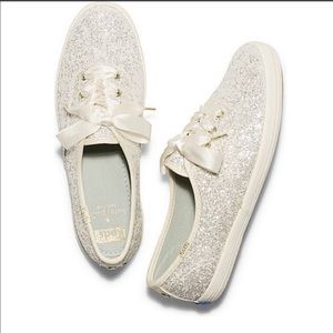 Kate Spade Keds | glitter cream